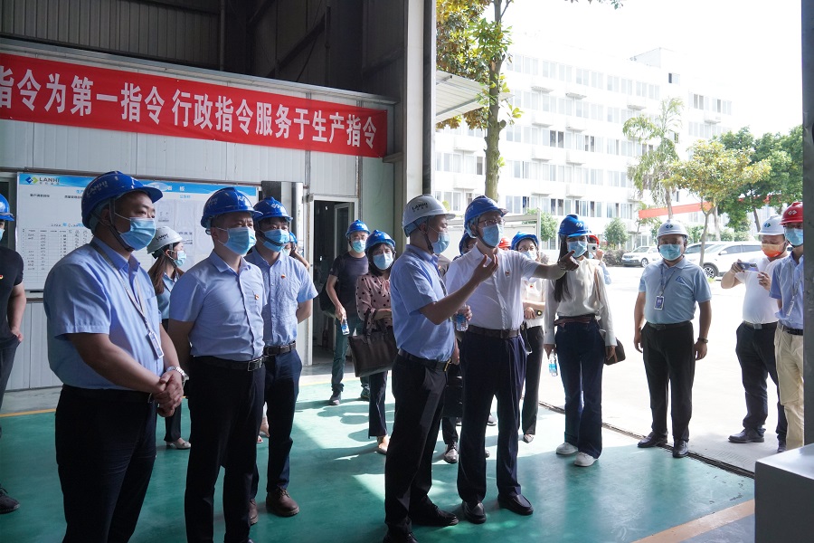 四川省企业经济促进会李光明书记莅临J9九游会真人游戏第一品牌调研