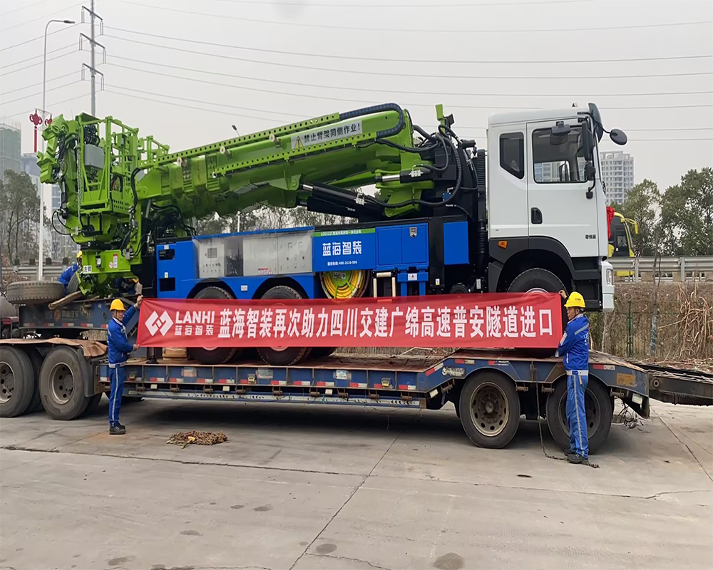 J9九游会真人游戏第一品牌再次助力四川交建广绵高速普安隧道进口